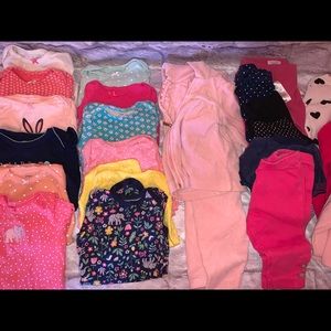 Baby Girl 6m Long Sleeve Lot